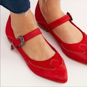 *SOLD* *Black* Free People Matisse El Paso Mary Jane Flats NWB